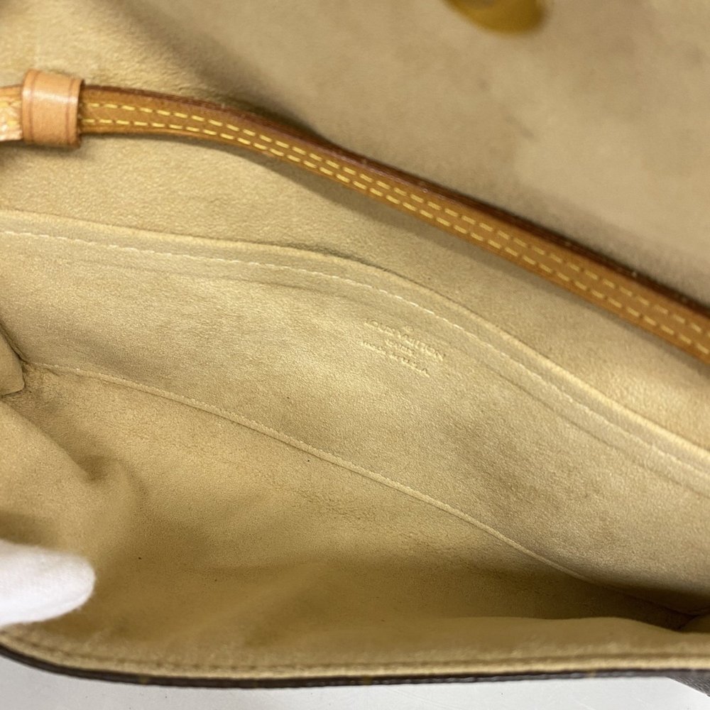 LOUIS VUITTON Authentic Brown Monogram Pochette S… - image 4